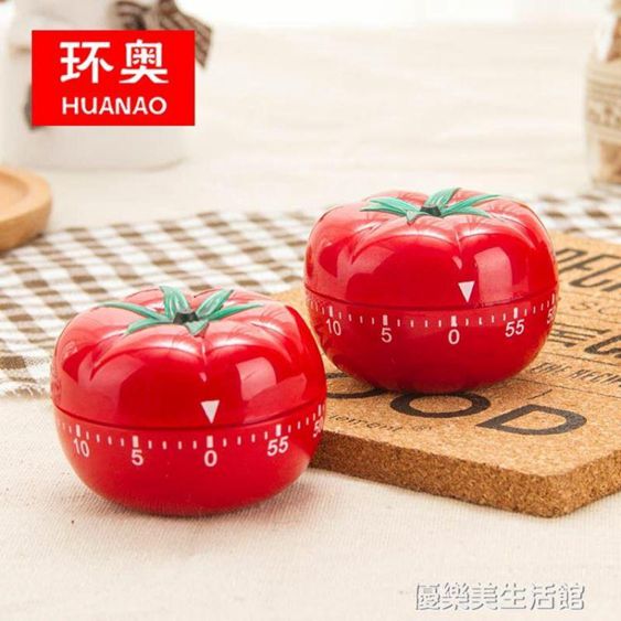 鬧鐘小鬧鐘番茄鐘時間管理迷你機械不銹鋼計時器定時學生兒童創意可愛