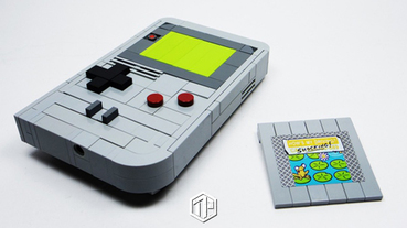 LEGO Ideas 以積木還原 Nintendo Game Boy！
