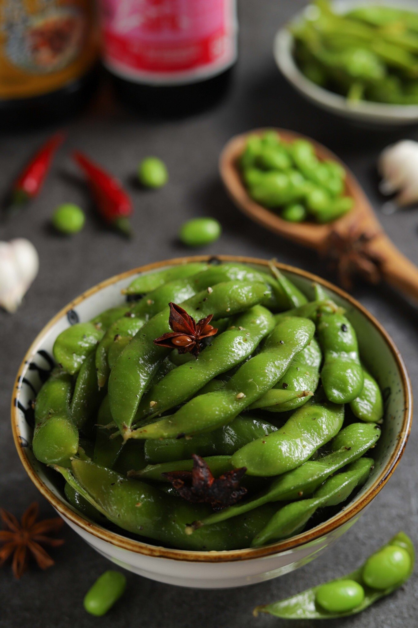 【禎記滷味】黑胡椒毛豆200g/包