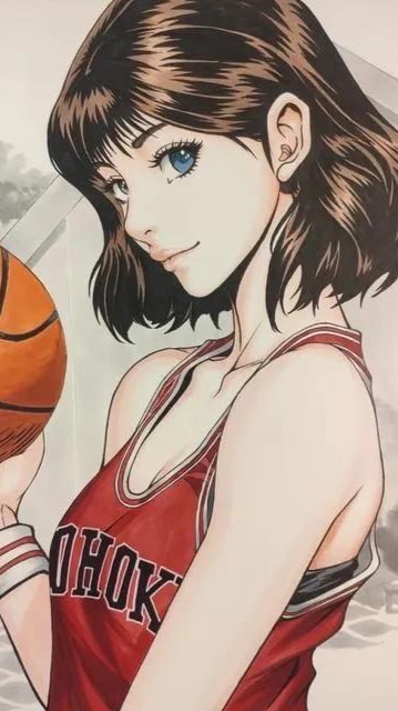 晴子教你打籃球SlamDunk