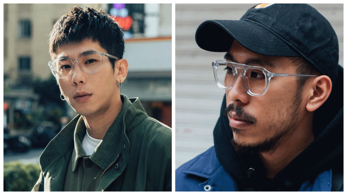 2023「透明膠框眼鏡」穿搭推薦！修容顯瘦又時尚，休閒、正裝都百搭！