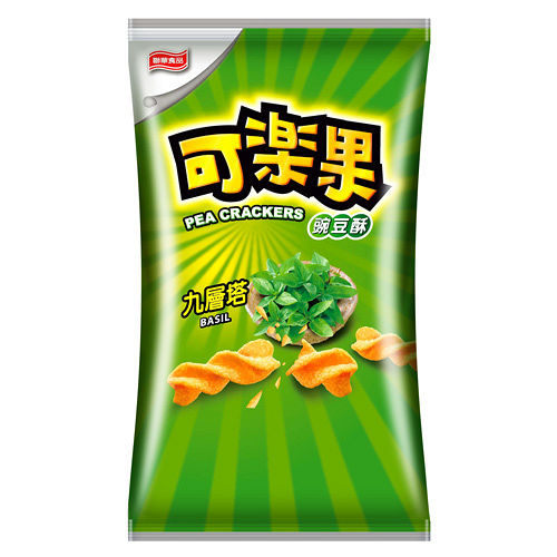 可樂果豌豆酥-九層塔140g【愛買】