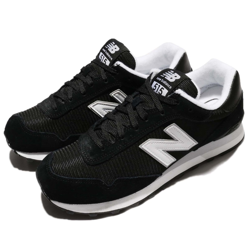 NEW BALANCE 休閒鞋 紐巴倫 515 復古 運動 男鞋 低筒 慢跑 跑鞋 穿搭推薦 男 黑 白 [ML515RSCD]