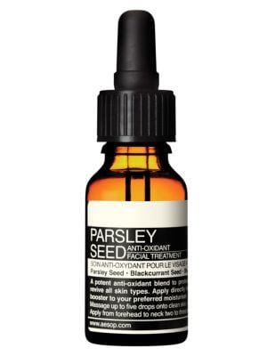 WHAT IT IS An intense anti-oxidant treatment suitable for all skin types. A high-potency oil that co