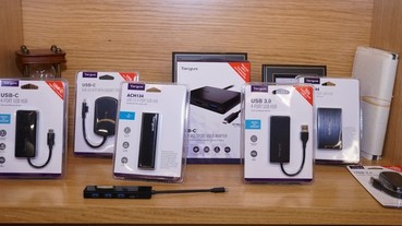 150W 車用電源插座+USB 快充座，Targus 展出多款實用電腦週邊配件