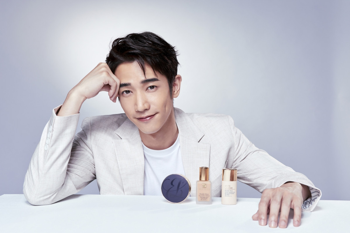 雅詩蘭黛粉持久底妝大使劉以豪