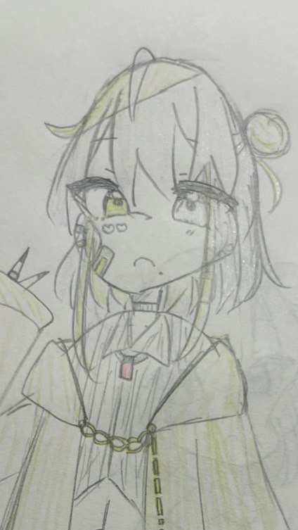 オリキャラ、代理を描いてこー！！