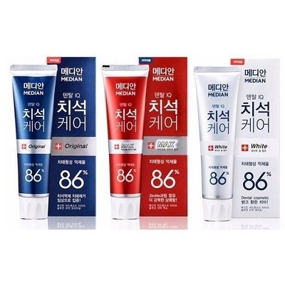 Median 牙膏預防牙齦炎去除牙漬深層清潔美白牙齒牙齒清潔清潔牙齒牙齦炎修復