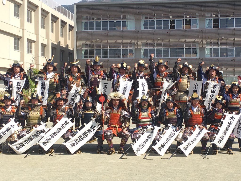 山梨縣 成為武田信玄的武將吧 武田神社二十四將騎馬遊行 Line購物