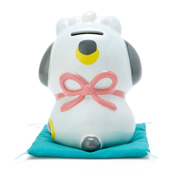 Pochacco 帕帢狗三麗鷗招財貓存錢筒-藍