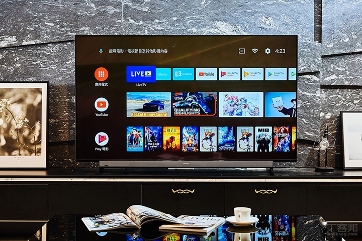 奇美 R5 系列電視為國內首家獲得 Google 官方授權搭載 Android 9。