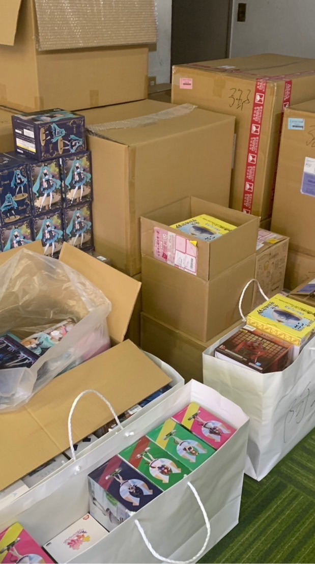 日/國際代理版一番賞景品物流轉運中心