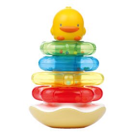 黃色小鴨 造型疊疊樂【德芳保健藥妝】