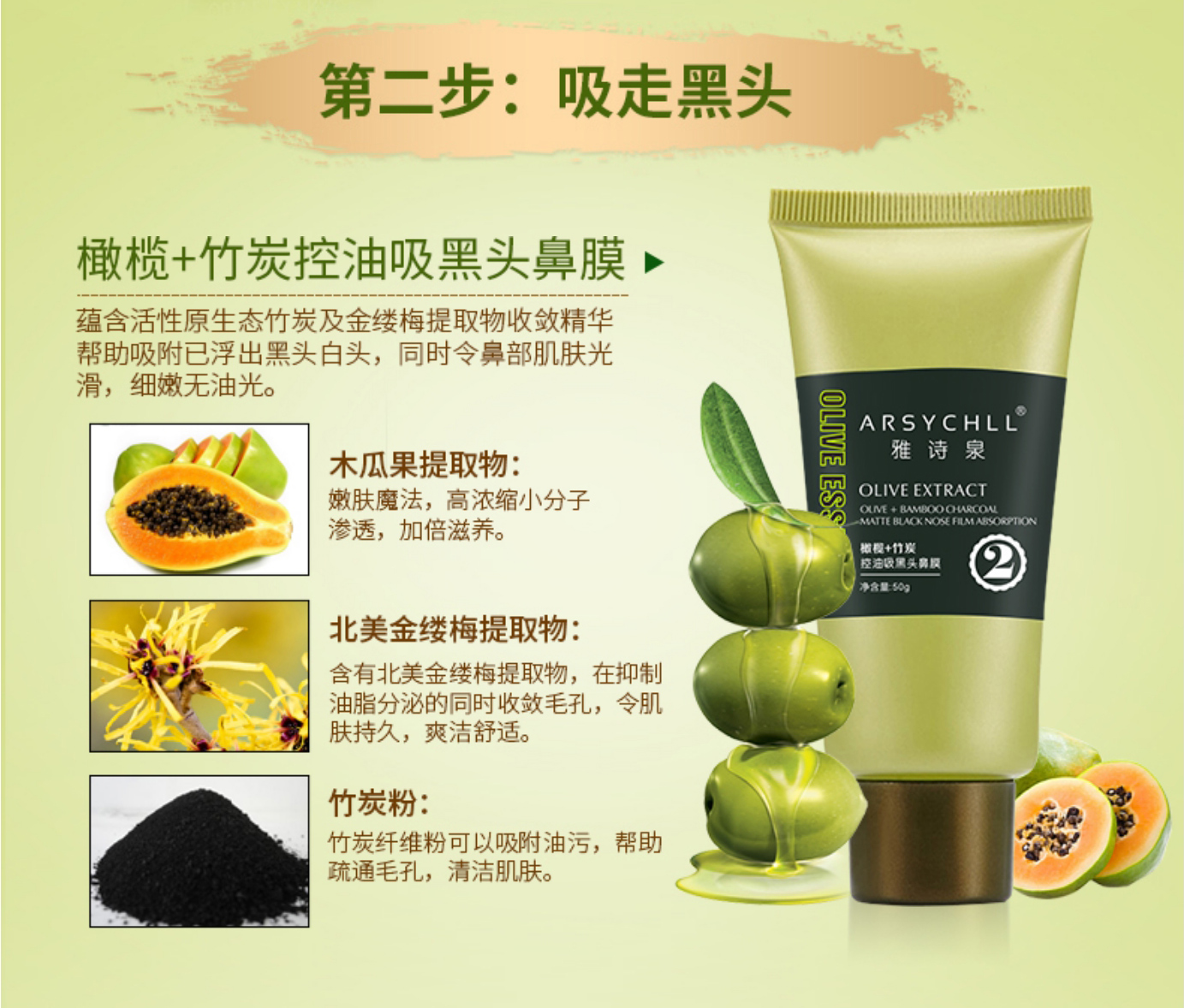 去黑頭粉刺閉口△清潔套裝收縮毛孔男女導出液鼻膜貼李佳琦推薦