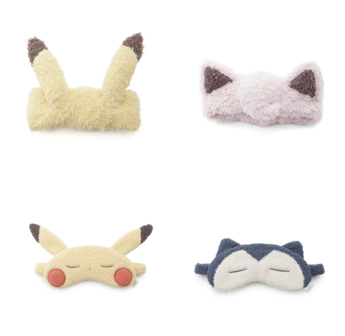 「寶可夢睡覺系列」療癒登場！毛絨絨卡比獸坐墊、皮卡丘睡衣套裝、胖丁髮帶可愛必收