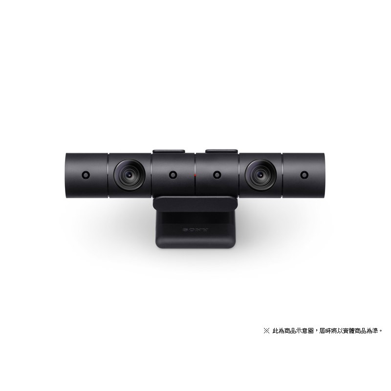 現貨中 SONY原廠 PS4 專用 PS Camera 新款 視訊攝影機PlayStation Camera 新款視訊攝影機完整繼承現行發售款式的功能。攝影機外型為圓柱型設計，同捆的攝影機支撐架也搭配