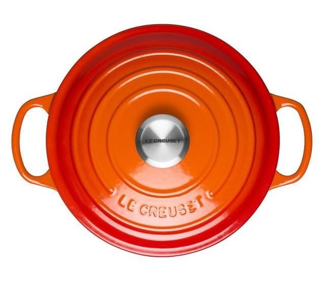 法國 Le Creuset 圓形鑄鐵鍋 18cm