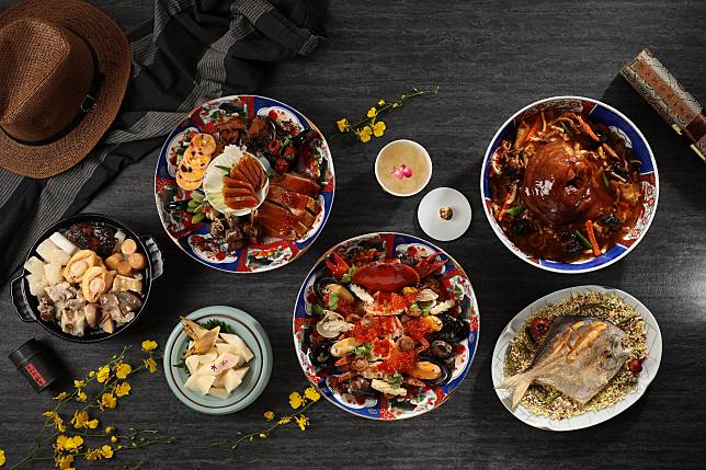 父親節限定4~6人外送合菜，超值48折5,880元。(圖/山海樓)