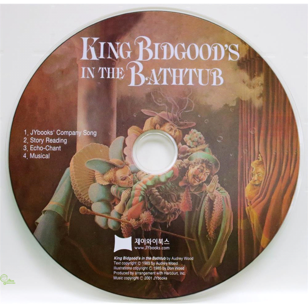書名：King Bidgoods in the Bathtub (1CD only)(韓國JY Books版)定價：175元ISBN13：9788955784305出版社：JY Books Kr作者：