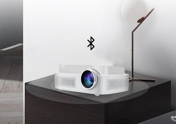 投影儀家用wifi無線同屏手機投墻上看電影4k高清1080p辦公培訓新款 英賽爾3c