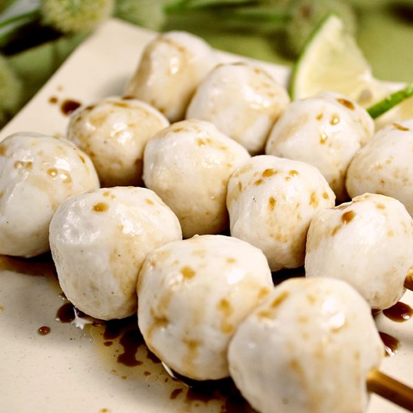 花滋丸 600g★愛家非基改純淨素食 素海鮮風味純素美食 全素美味素料 無麩質