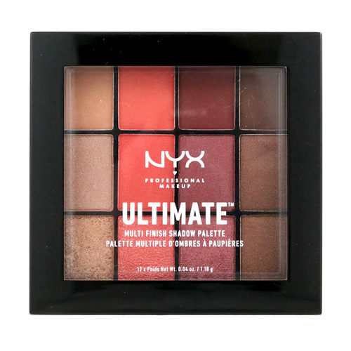 NYX Ultimate 12色眼影盤 #WARM RUST 14.16g【BG Shop】