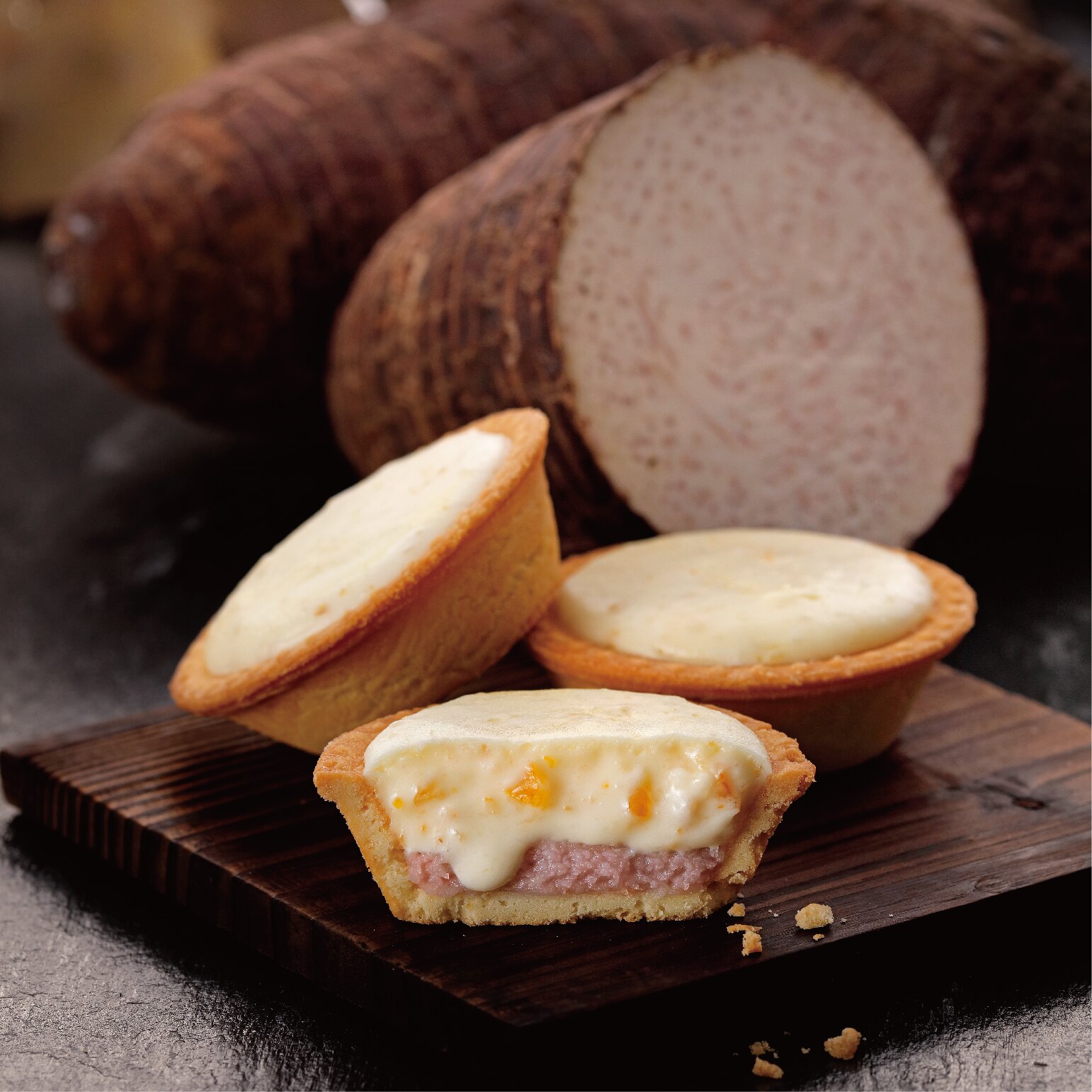 三種溫度、三種口感，展現不同個性的起士塔