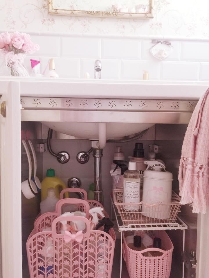 網友小美將住了24年的老屋重新整修，喜愛粉紅色及烹飪