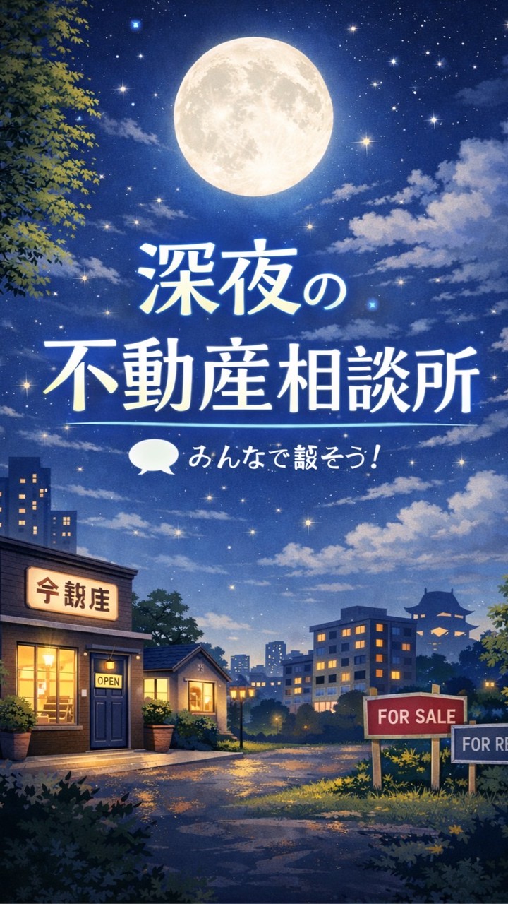 〜深夜の不動産相談所〜