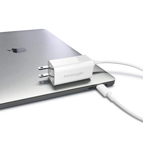 【美國代購】Innergie USB C充電器 60W 適用於MacBook 12“ MacBook Pro MacBook Air 2018 iPad Pro 2018 USB PD 可折疊插頭