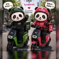 高雄地區food Panda&Uber Eats🎤外送跑單也要飆歌🎤