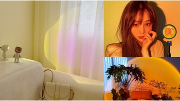 爆紅日落燈是什麼？在家隨時拍質感大片