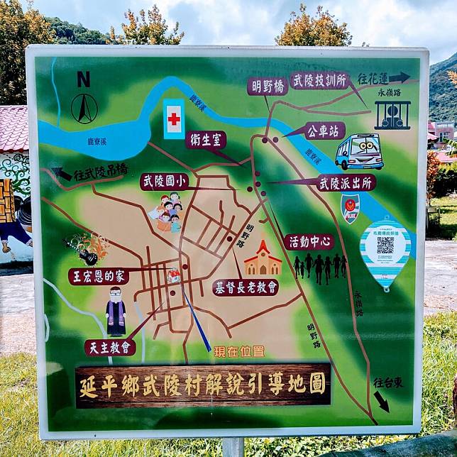 社區導覽牌」。