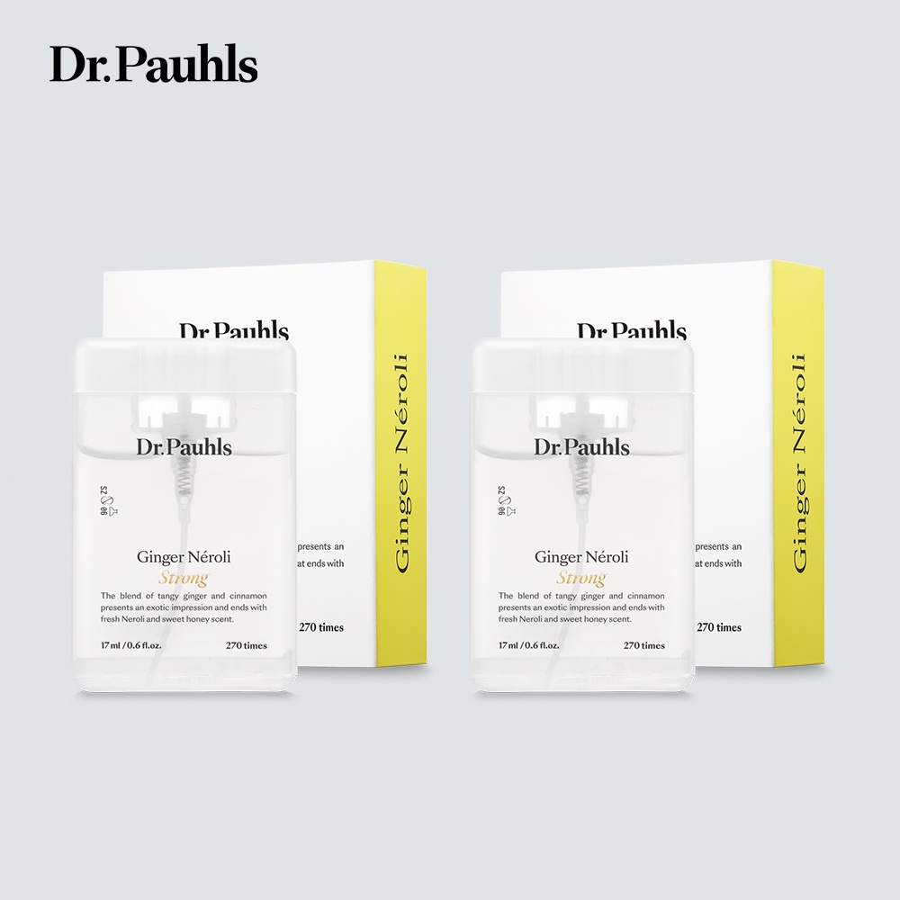 [Dr.Pauhls] 口腔清新噴霧 (生薑橙花) - 17ml x 2入 (1+1)
