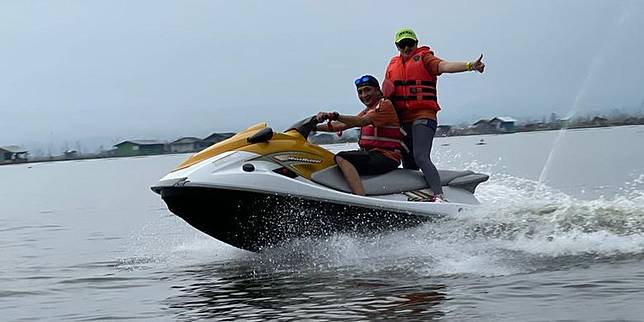 Sensasi Baru Wisata Bukit Cinta Rawa Pening, Keliling Naik Jet Ski — Warta  Web