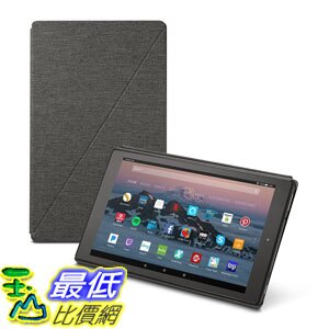 [107美國直購] 保護套 Amazon Fire HD 10 Tablet Case (7th Generation, 2017 Release), Charcoal Black。影音與家電人氣店家