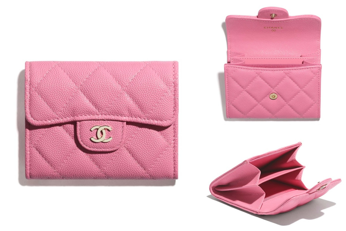 CHANEL 經典口蓋零錢包，NT.18,000