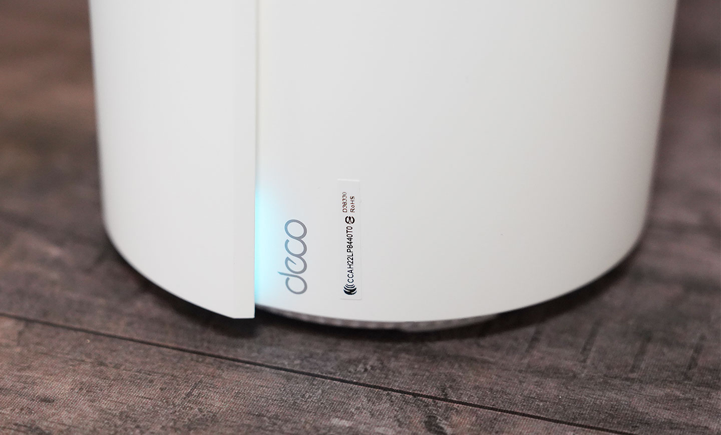 指示燈號轉換為藍燈閃爍，表示可進行初始化。