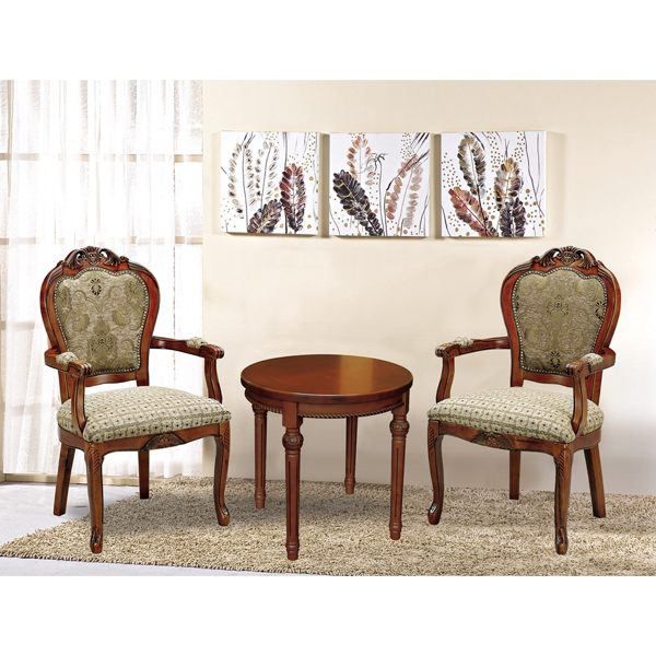 OB004-歐風房間椅組(19HY2/B270-01)【DD House】