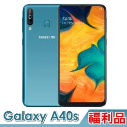 ◎6.4吋/1600萬前鏡|◎1300+500+500萬主相|◎6G RAM/64G ROM品牌:Samsung三星型號:GalaxyA40s種類:智慧手機ROM/內建儲存空間:64GBRAM記憶體: