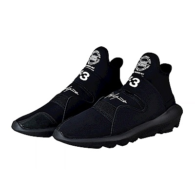 adidas Y-3 SUBEROU 印花LOGO不織布運動鞋(黑)