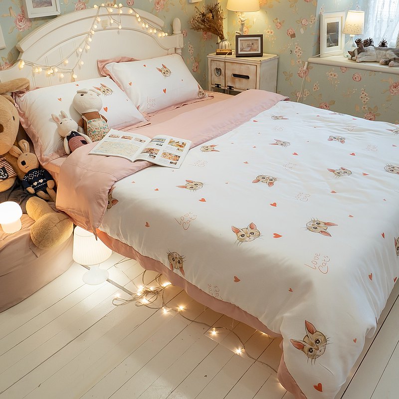 100%萊賽爾纖維 超強吸濕性透氣涼爽 防靜電高品質睡眠保證 極親膚舒適 柔軟如絲綢般的觸感