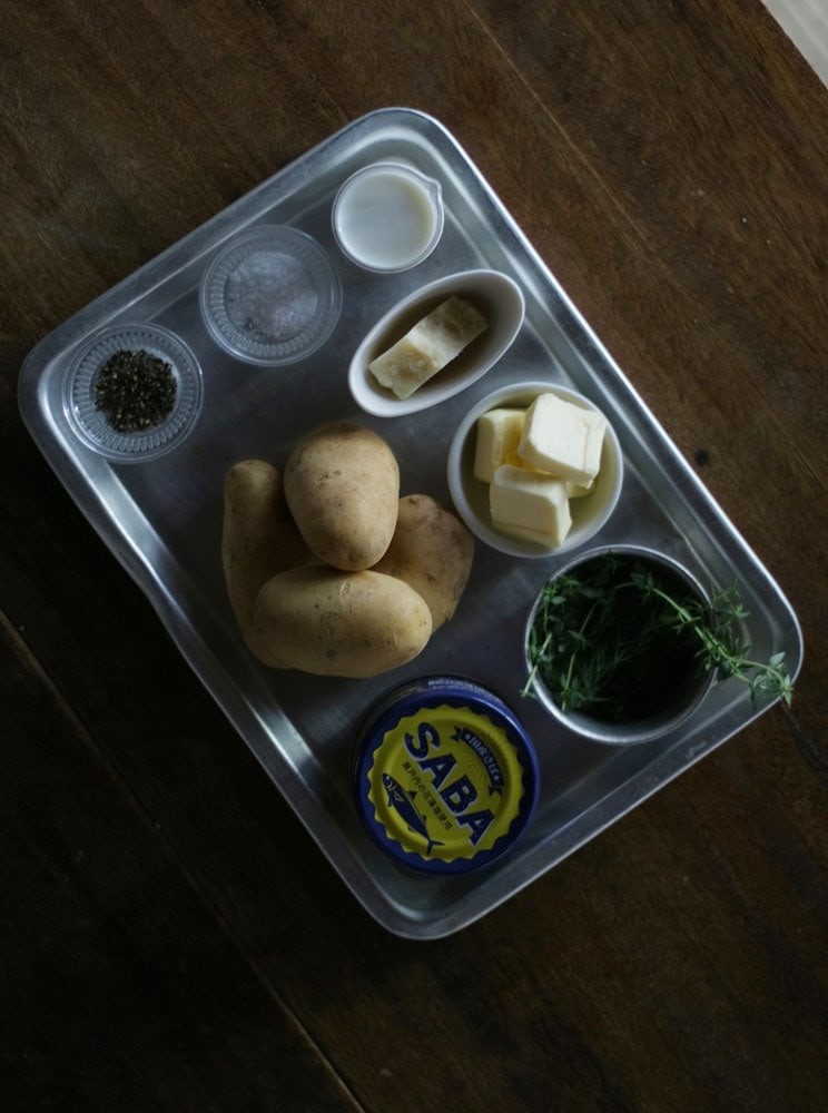 となりの5分メシ Vol 54 焼き鯖とチーズのハーブマッシュポテト