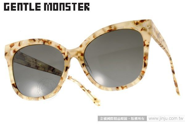 GENTLE MONSTER 太陽眼鏡 LA ROUGE GD1 (棕黃) 來自星星的你千頌伊愛用牌 墨鏡 # 金橘眼鏡