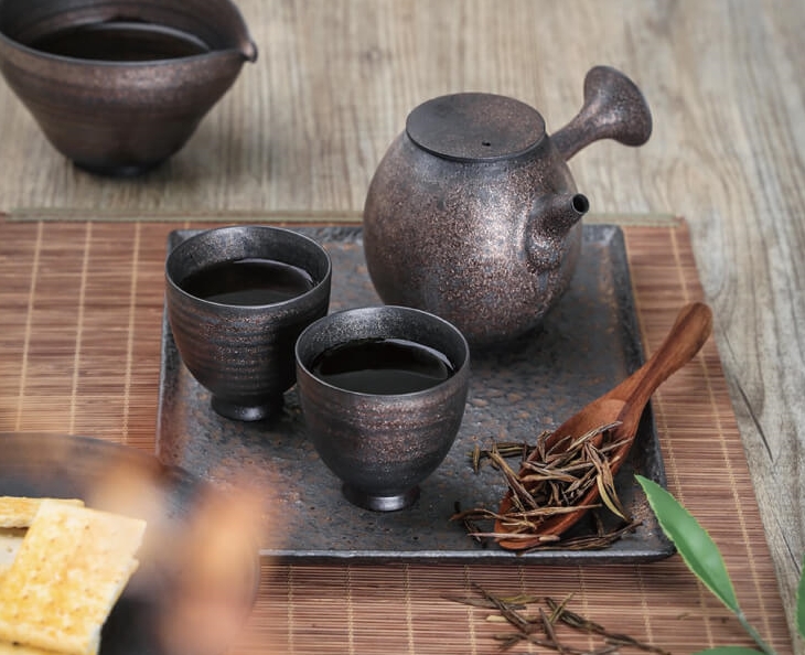 黑鐵釉單杯(60ml)-2入