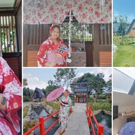 【花蓮 住宿】花蓮微風星語民宿  入住獨棟小木屋 漫步日式庭園 神社鳥居｜免費提供和服拍照 餵食可愛的兔兔和梅花鹿