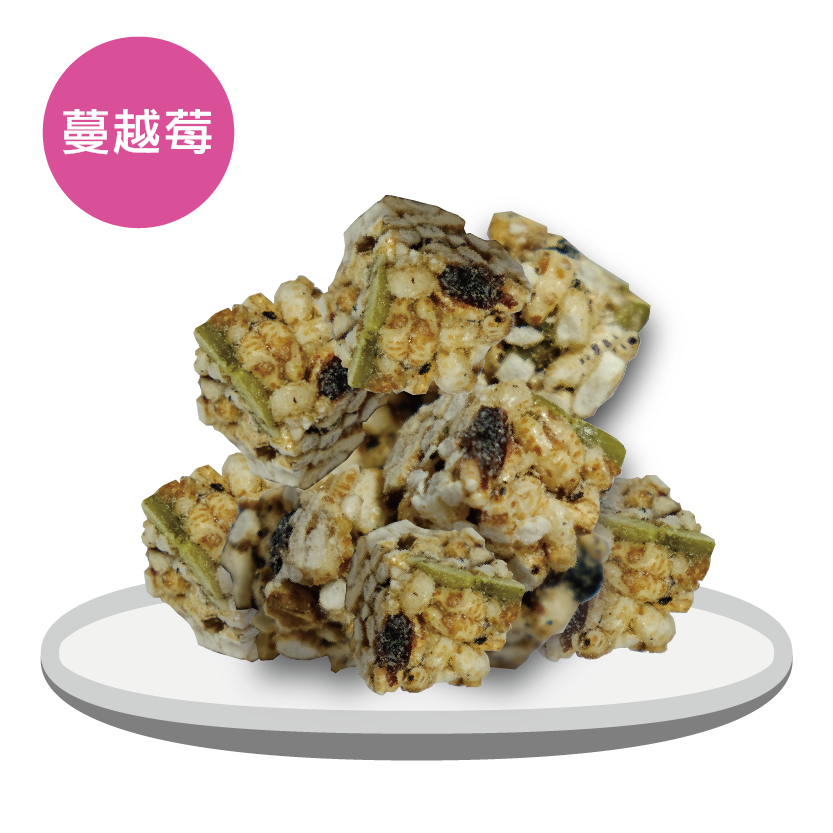 拾禾米香-一口米香/罐裝 (蔓越莓/海苔/芝麻味噌)