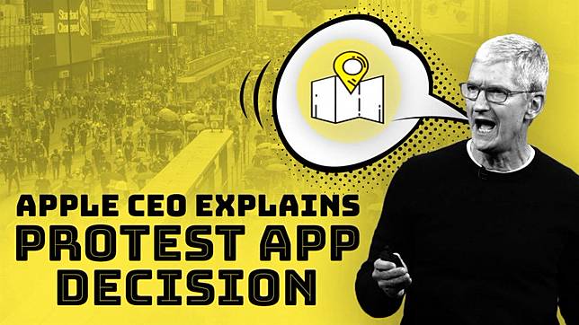 Tim Cook Says Apple Made Decision To Remove Hong Kong Protest App