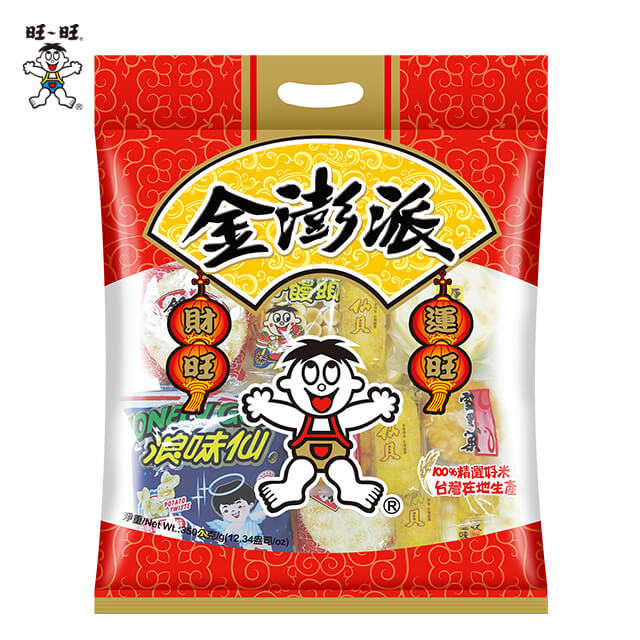 ★旺旺經典產品（旺旺仙貝/浪味仙/雪餅/小饅頭/雪里菓），拜旺旺尚保佑★精選暢銷商品組合，鹹甜好滋味一包滿足★堅持100%正港台灣在地米