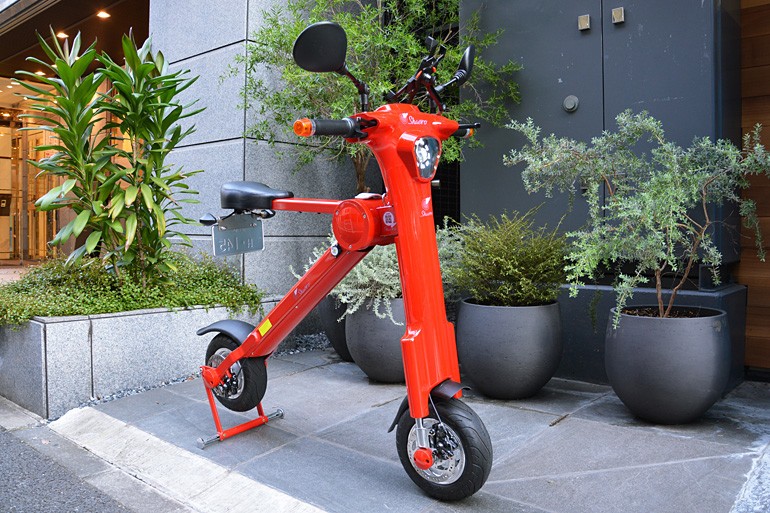 めちゃくちゃ便利かも！折りたたみ電動バイクのシェアリングサービス